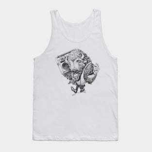 Boom Box Buffalo Tank Top